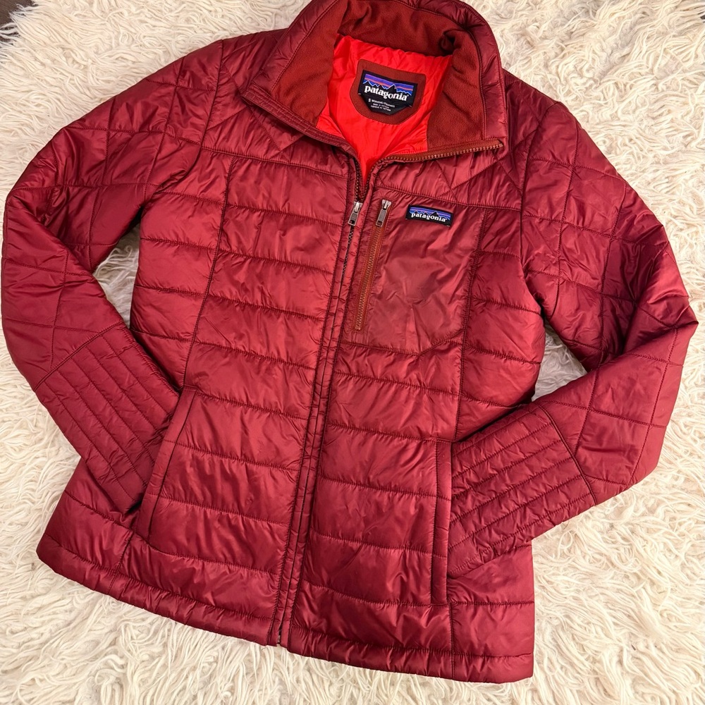 Patagonia Women's Red Puffer Jacket